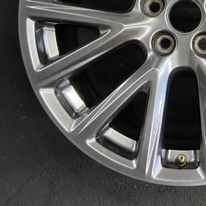 20" XT4 19-20 20x8.5 7 Y spoke black metallic opt SHL Original OEM Wheel Rim - Additional View