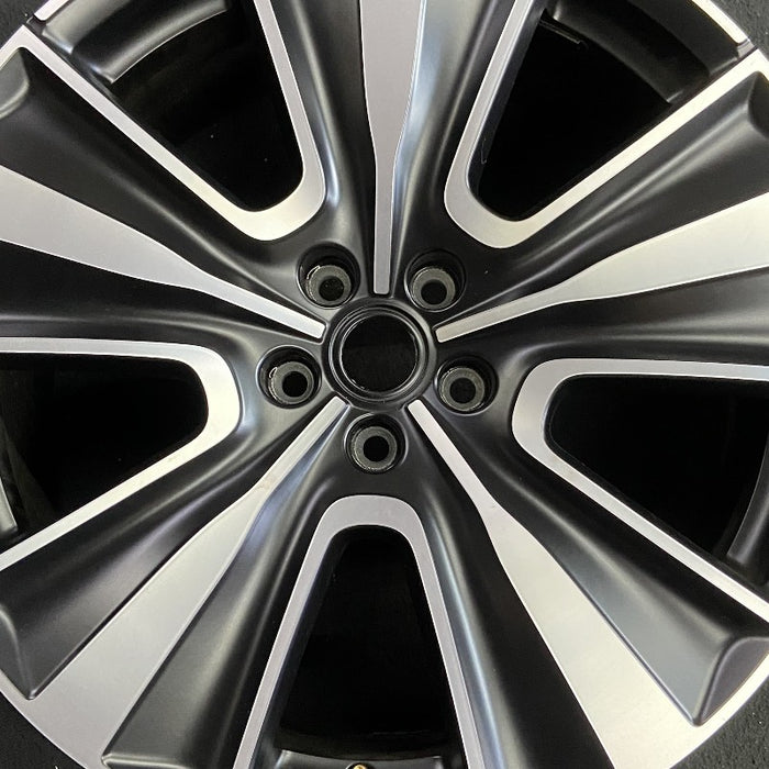 22" RANGE ROVER 22 22x9.5 5 spoke Original OEM Wheel Rim - Angle View