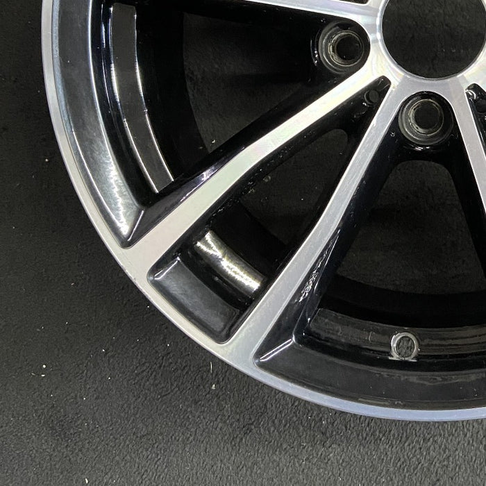 17" BMW 230i 20 17x7.5 5 spoke double spoke narrow spoke black Original OEM Wheel Rim