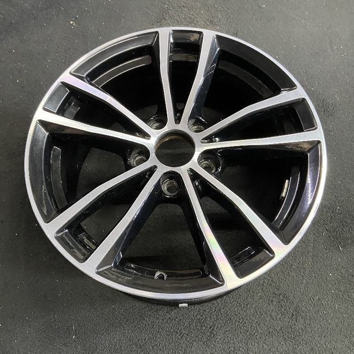 17" BMW 230i 20 17x7.5 5 spoke double spoke narrow spoke black Original OEM Wheel Rim