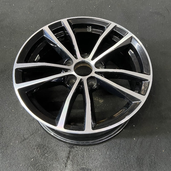 17" BMW 230i 20 17x7.5 5 spoke double spoke narrow spoke black Original OEM Wheel Rim