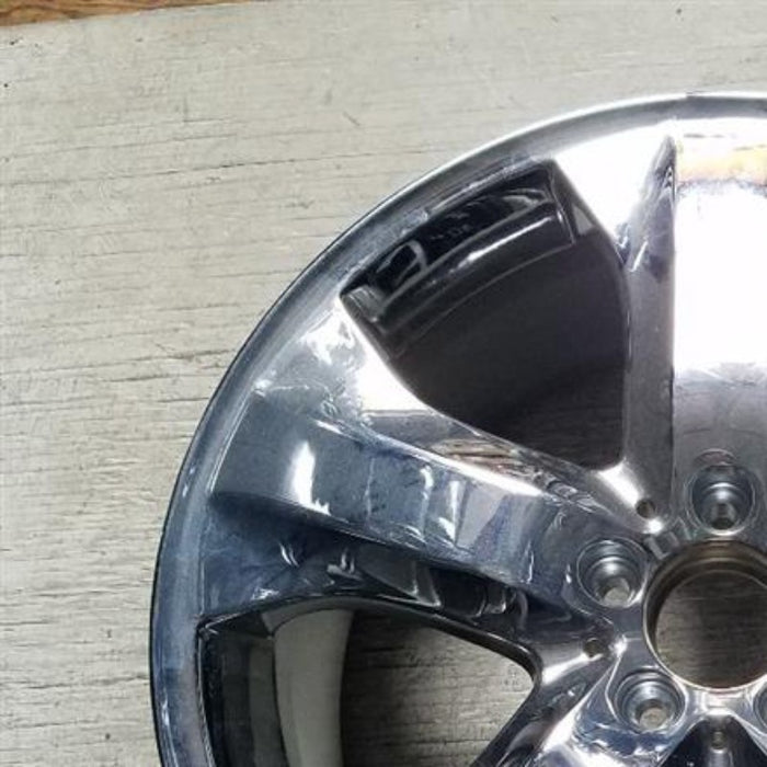 19" MERCEDES GL-CLASS 09 164 Type; GL320 19x8.5 5 spoke Original OEM Wheel Rim - Side Profile