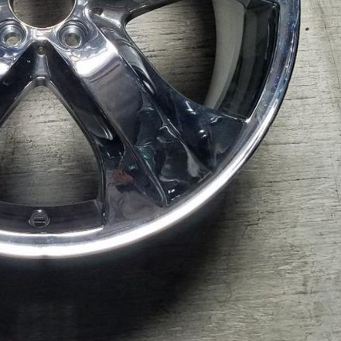 19" MERCEDES GL-CLASS 09 164 Type; GL320 19x8.5 5 spoke Original OEM Wheel Rim - Back View