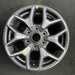 17" BRONCO 21-22 17x8 6 spoke double spoke Original OEM Wheel Rim - Front View