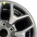 17" BRONCO 21-22 17x8 6 spoke double spoke Original OEM Wheel Rim - Side Profile