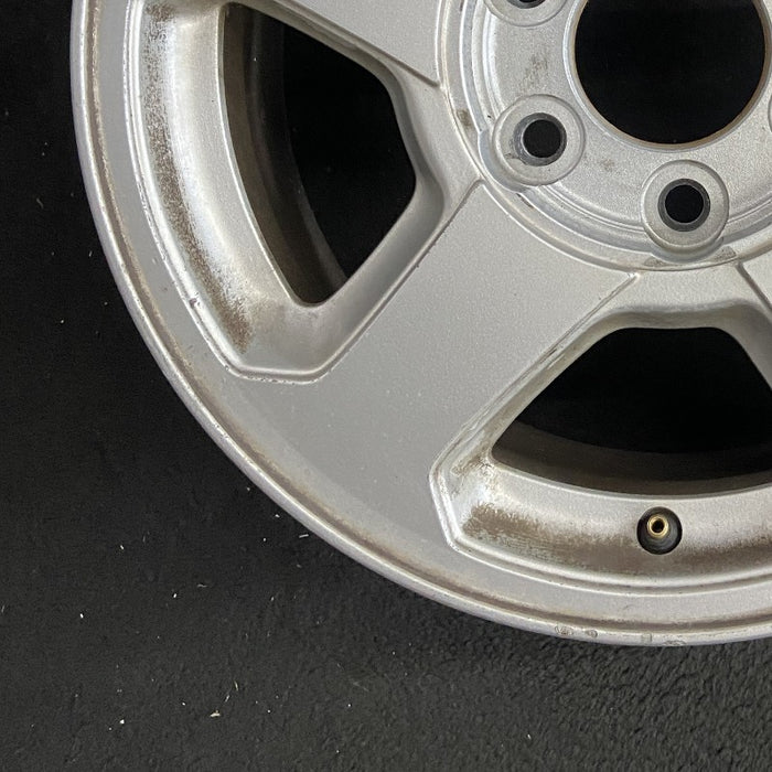 16" TRAILBLAZER 02-03 16x7 aluminum 5 spoke opt QC4 LS flat face pockets Original OEM Wheel Rim