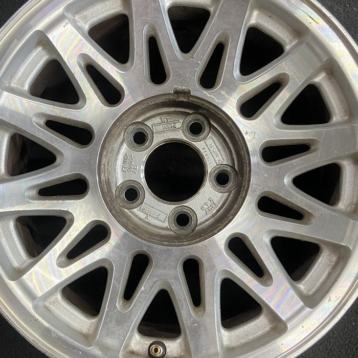 16" FORD LINCOLN & TOWN CAR 99 16x7 aluminum 12 spoke Y pattern dark argent pockets Original OEM Wheel Rim