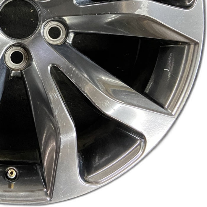 18" LEXUS NX300 18-21 18x7-1/2 alloy 10 spoke 5 double spoke V spoke  dark gray Original OEM Wheel Rim