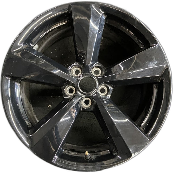 19" FORD MUSTANG 20 19x8-1/2 aluminum 5 spoke  black Original OEM Wheel Rim