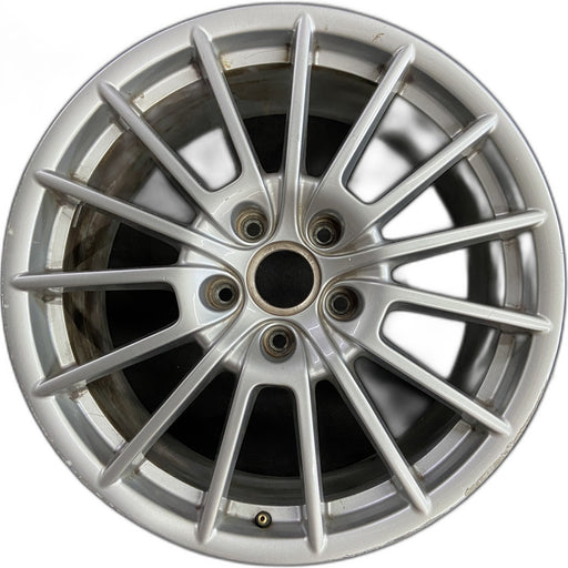 20" PORSCHE PANAMERA 10-16 , 20x9.5, 15 spoke, magnesium finish Original OEM - Front View