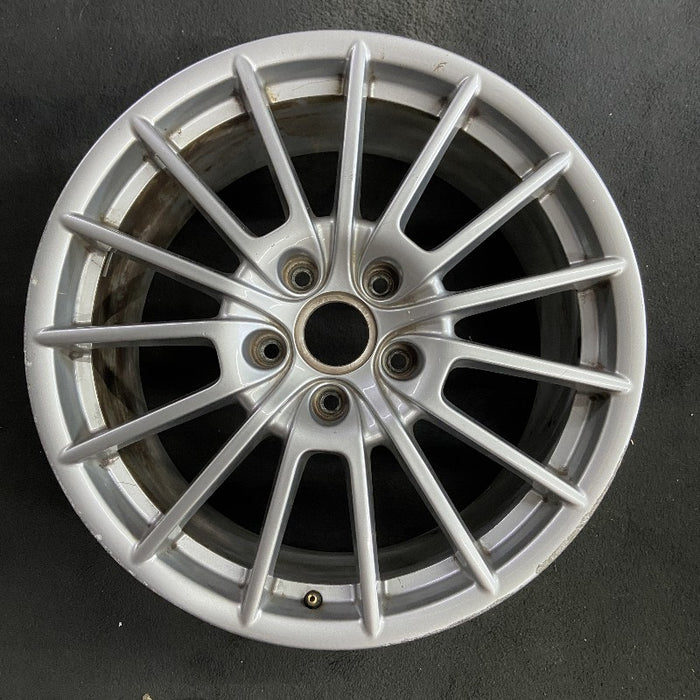 20" PORSCHE PANAMERA 10-16 alloy 20x9-1/2 15 spoke magnesium finish Original OEM Wheel Rim