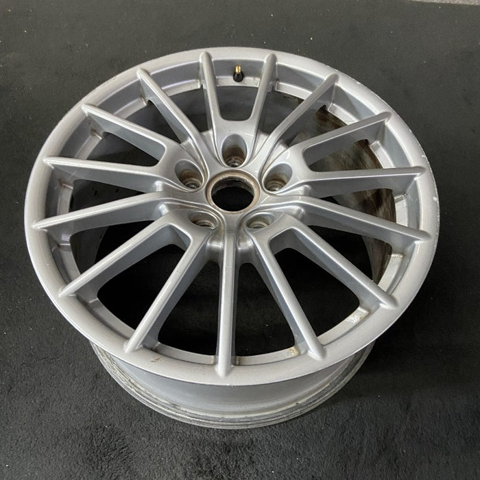 20" PORSCHE PANAMERA 10-16 alloy 20x9.5 15 spoke magnesium finish Original OEM Wheel Rim