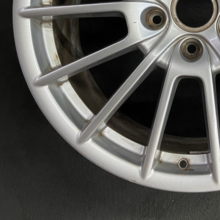 20" PORSCHE PANAMERA 10-16 alloy 20x9.5 15 spoke magnesium finish Original OEM Wheel Rim