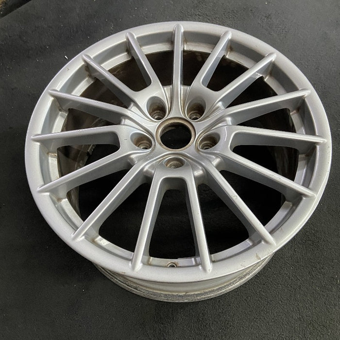 20" PORSCHE PANAMERA 10-16 alloy 20x9.5 15 spoke magnesium finish Original OEM Wheel Rim