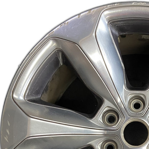 20" DODGE 1500 PICKUP 19 6 lug 20x9 6 spoke solid spoke opt WRR partial chrome - Angle View