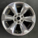 20" DODGE 1500 PICKUP 19 6 lug 20x9 6 spoke solid spoke opt WRR partial chrome - Front View