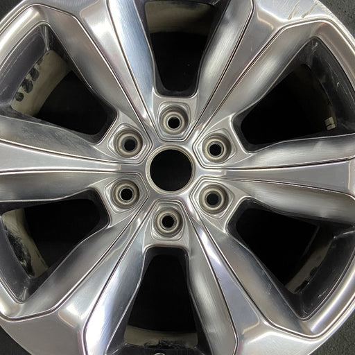 20" DODGE 1500 PICKUP 19 6 lug 20x9 6 spoke solid spoke opt WRR partial chrome - Angle View