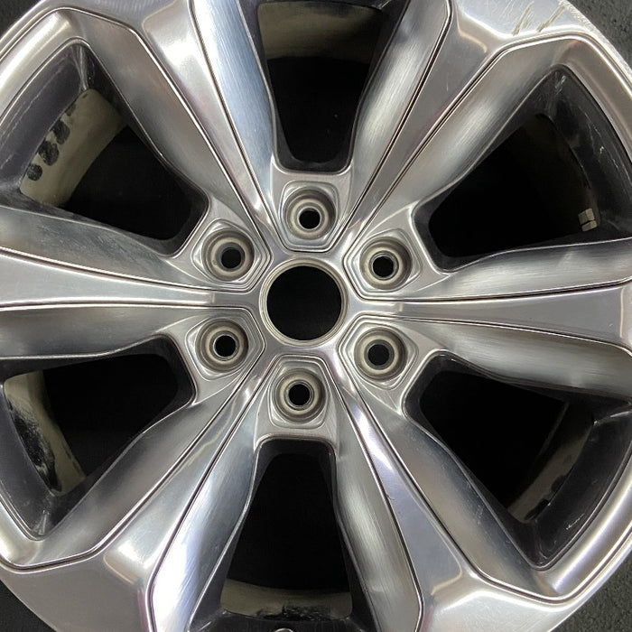 20" DODGE 1500 PICKUP 19 6 lug 20x9 6 spoke solid spoke opt WRR partial chrome - Angle View