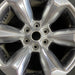 20" DODGE 1500 PICKUP 19 6 lug 20x9 6 spoke solid spoke opt WRR partial chrome - Angle View