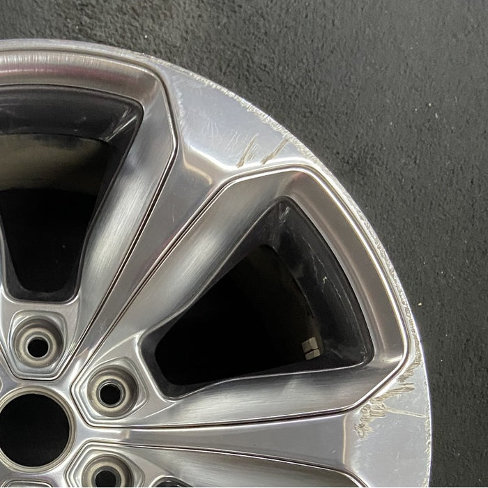 20" DODGE 1500 PICKUP 19 6 lug 20x9 6 spoke solid spoke opt WRR partial chrome - Close-Up Detail
