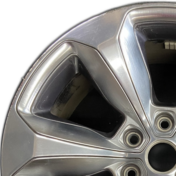 20" DODGE 1500 PICKUP 19 6 lug 20x9 6 spoke solid spoke opt WRR partial chrome - Angle View