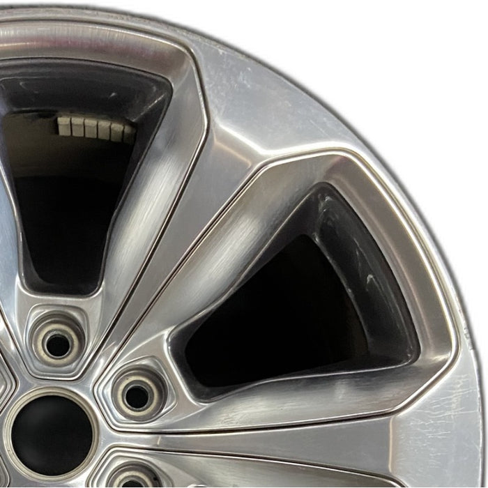 20" DODGE 1500 PICKUP 19 6 lug 20x9 6 spoke solid spoke opt WRR partial chrome - Side Profile