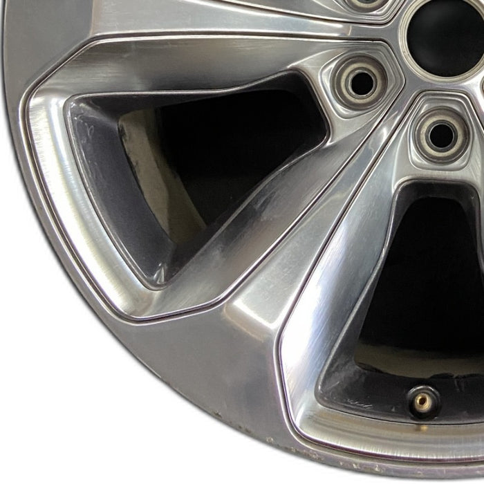 20" DODGE 1500 PICKUP 19 6 lug 20x9 6 spoke solid spoke opt WRR partial chrome - Back View