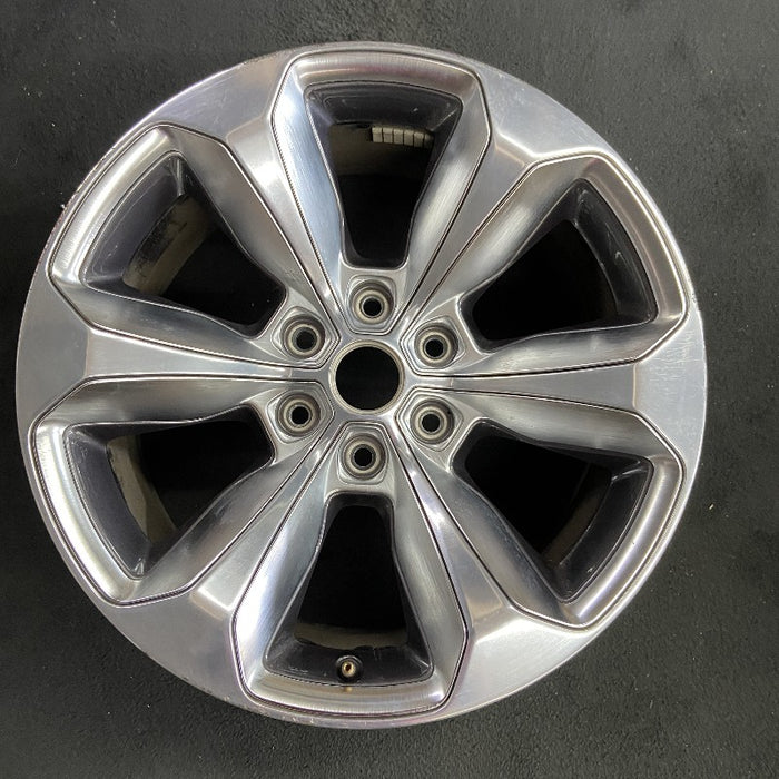 20" DODGE 1500 PICKUP 19 6 lug 20x9 6 spoke solid spoke opt WRR partial chrome - Additional View