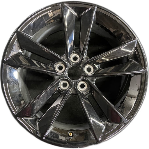 18" MUSTANG 24 18x8.5 5 split spoke Original OEM Wheel Rim - Front View