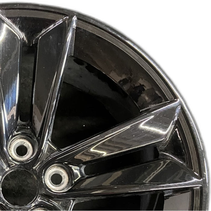 18" MUSTANG 24 18x8.5 5 split spoke Original OEM Wheel Rim - Side Profile