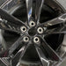 18" MUSTANG 24 18x8.5 5 split spoke Original OEM Wheel Rim - Angle View
