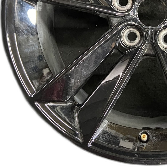 18" MUSTANG 24 18x8.5 5 split spoke Original OEM Wheel Rim - Back View