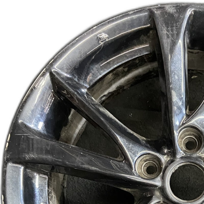 17" INFINITI Q50 14-15 17x7.5 alloy 5 V spoke alternating spoke width chrome Original OEM Wheel Rim