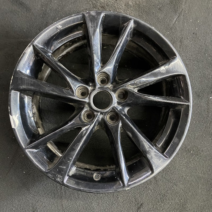 17" INFINITI Q50 14-15 17x7.5 alloy 5 V spoke alternating spoke width chrome Original OEM Wheel Rim