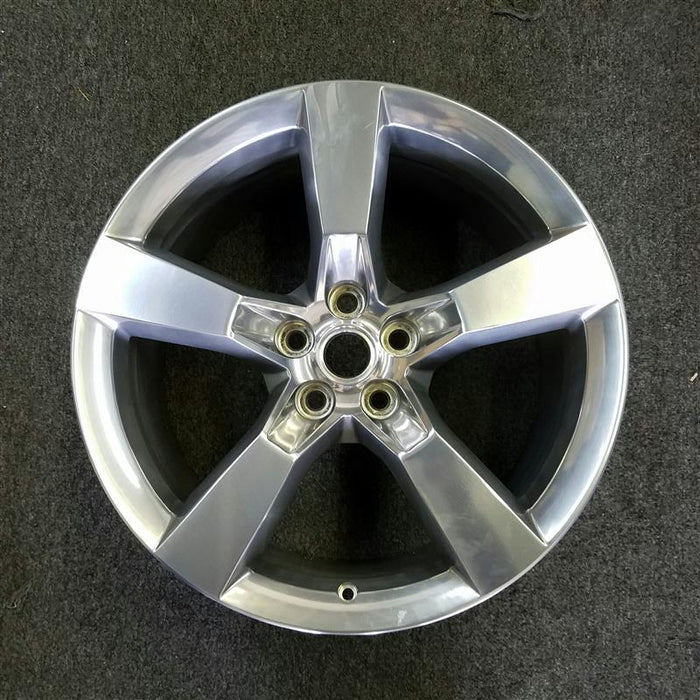 20" CAMARO 10-11 20x9 , , polished Original OEM Wheel Rim - Front View