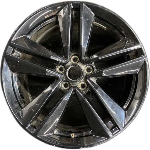 19" MUSTANG 15 19x9 TPMS 10 spoke 5 split spokes Original OEM Wheel Rim - Front View