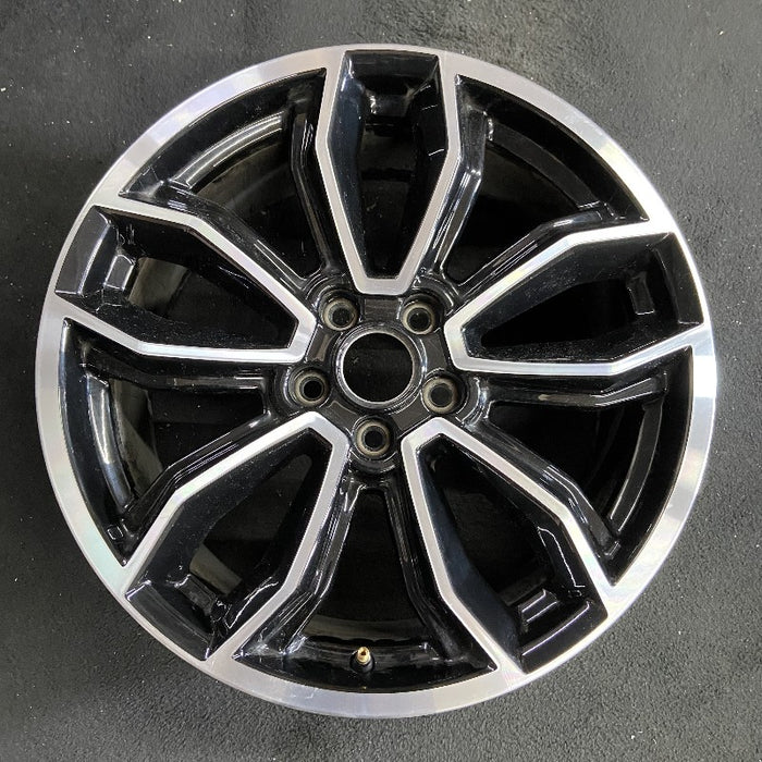 19" MUSTANG 13-14 19x8.5 TPMS machined edges inlay 5 split spoke Y spoke design - Additional View