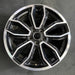 19" MUSTANG 13-14 19x8.5 TPMS machined edges inlay 5 split spoke Y spoke design - Additional View