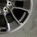 20" SEQUOIA 24 20x8 6 Y spoke black TRD off- Original OEM Wheel Rim - Back View