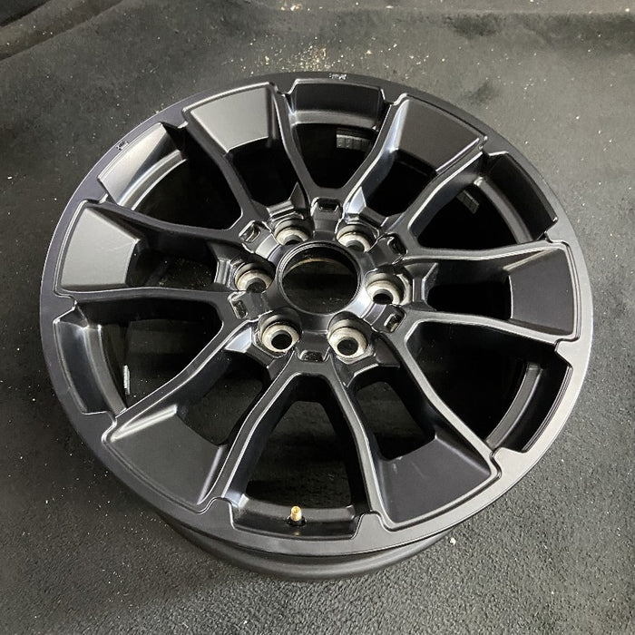 20" SEQUOIA 24 20x8 6 Y spoke black TRD off- Original OEM Wheel Rim - View 7