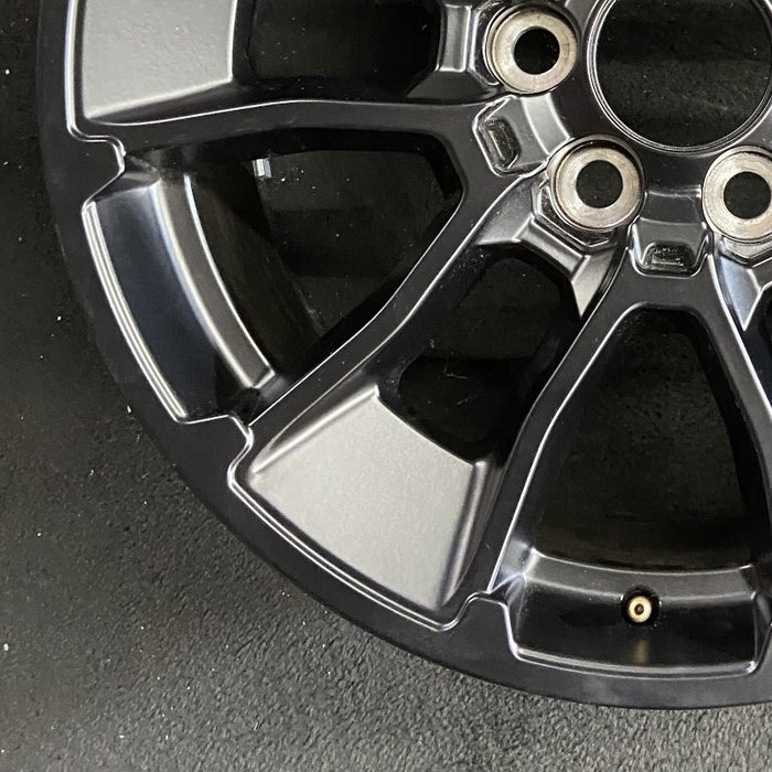 20" SEQUOIA 24 20x8 6 Y spoke black TRD off- Original OEM Wheel Rim - Additional View
