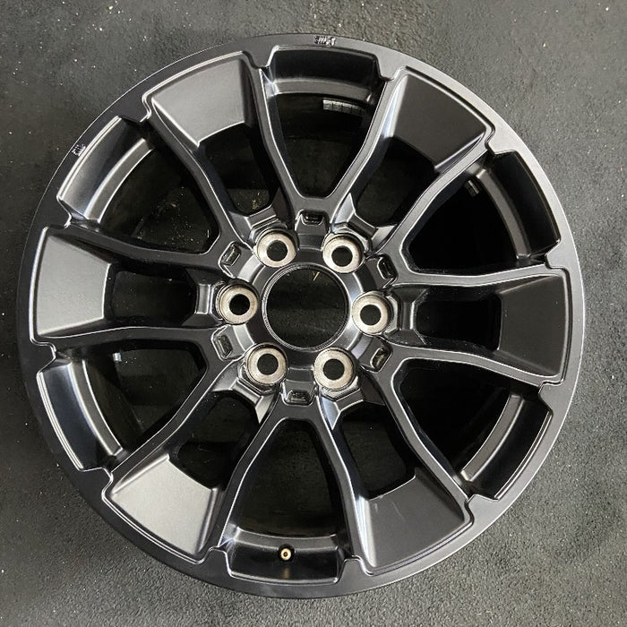 20" SEQUOIA 24 20x8 6 Y spoke black TRD off- Original OEM Wheel Rim - Additional View