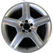 19" MERCEDES S-CLASS 07 221 Type; S550, 19x8.5, 5 spoke Original OEM Wheel Rim - Front View