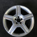 19" MERCEDES S-CLASS 07 221 Type; S550, 19x8.5, 5 spoke Original OEM Wheel Rim - Angle View