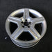 19" MERCEDES S-CLASS 07 221 Type; S550, 19x8.5, 5 spoke Original OEM Wheel Rim - Close-Up Detail