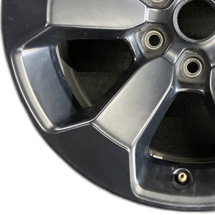 18" DODGE 1500 PICKUP 20-21 6 lug 18x8 aluminum 6 spoke opt WBS black Original OEM Wheel Rim