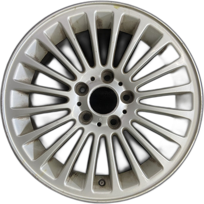17" BMW 320i 01-05 , 17x7, alloy, 20 spoke Original OEM Wheel Rim - Front View