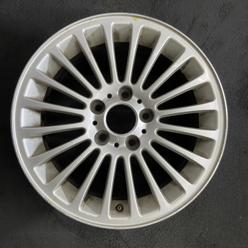 17" BMW 320i 01-05 , 17x7, alloy, 20 spoke Original OEM Wheel Rim - Angle View