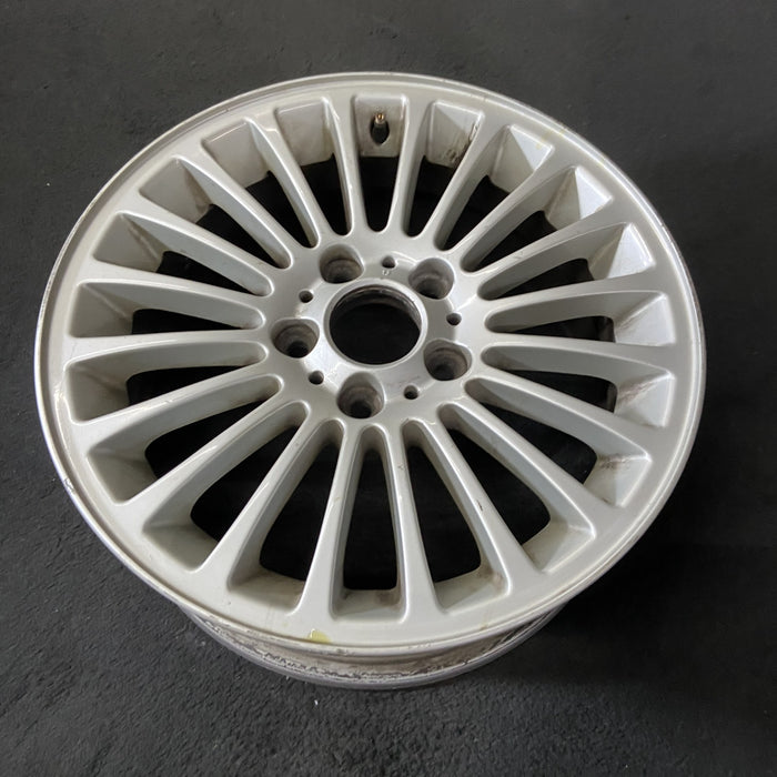 17" BMW 320i 01-05 , 17x7, alloy, 20 spoke Original OEM Wheel Rim - Close-Up Detail