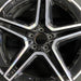 20" MERCEDES GLE-CLASS 20-22 167 Type GLE450 20x9 black pockets rear ET 44 - Angle View